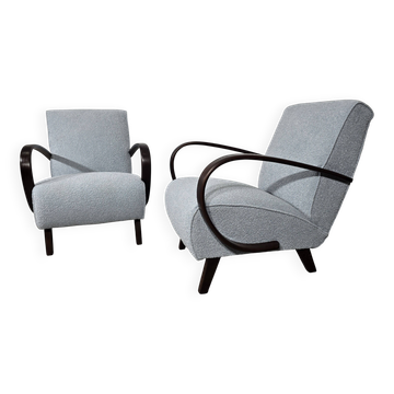 Set of Lounge Chairs by Jindrich Halabala