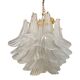 Italian Contemporary Mazzega Style Murano Glass “Saddle” Sputnik Chandelier