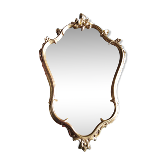 Golden mirror - 50x78cm