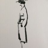 Coco Chanel: pretty fashion illustration