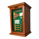 Display chest diorama for cd - billiards club - 80s - england
