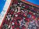 Vintage persian malayer handmade carpet 40cm x 58cm 1970s, 1c751