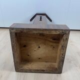 Biedermeier Drum Cabinet in Walnut Veneer & Marble, France, 1830s
