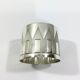 Art Deco silver towel ring