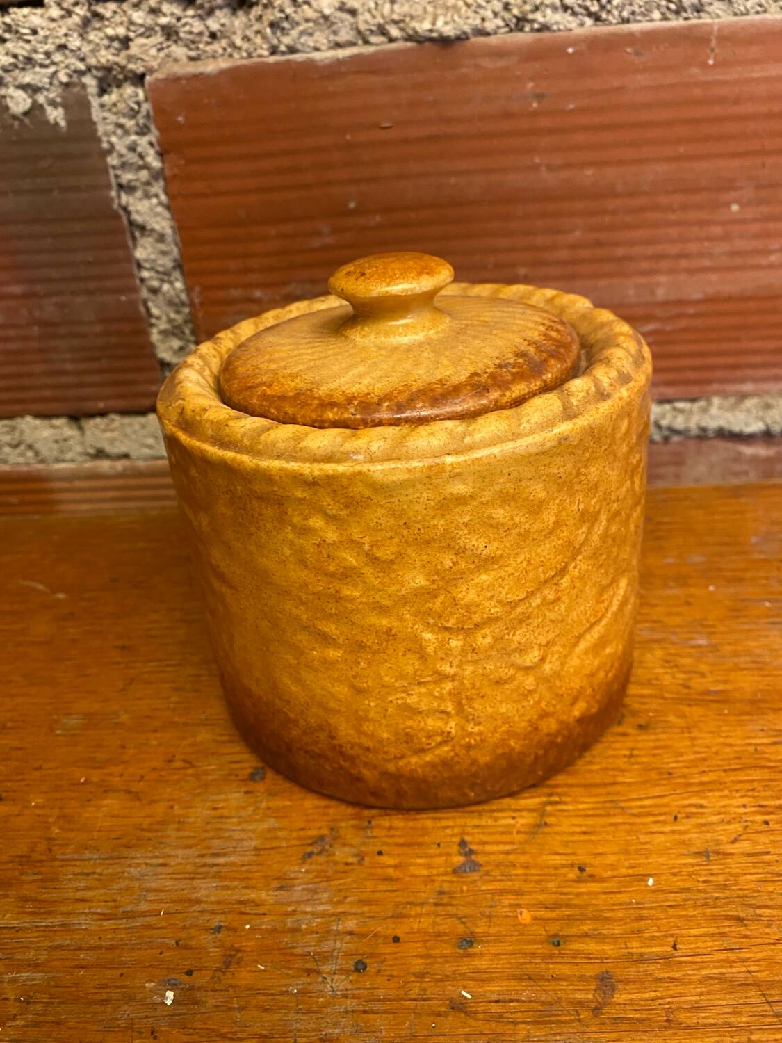 Antique pillivuyt terrine in a pate shape in a vintage porcelain fired crust