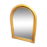 Rattan mirror