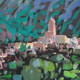 Llessui Spain - Two Framed oils