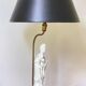 Fine ceramic lamp from the early 20th century