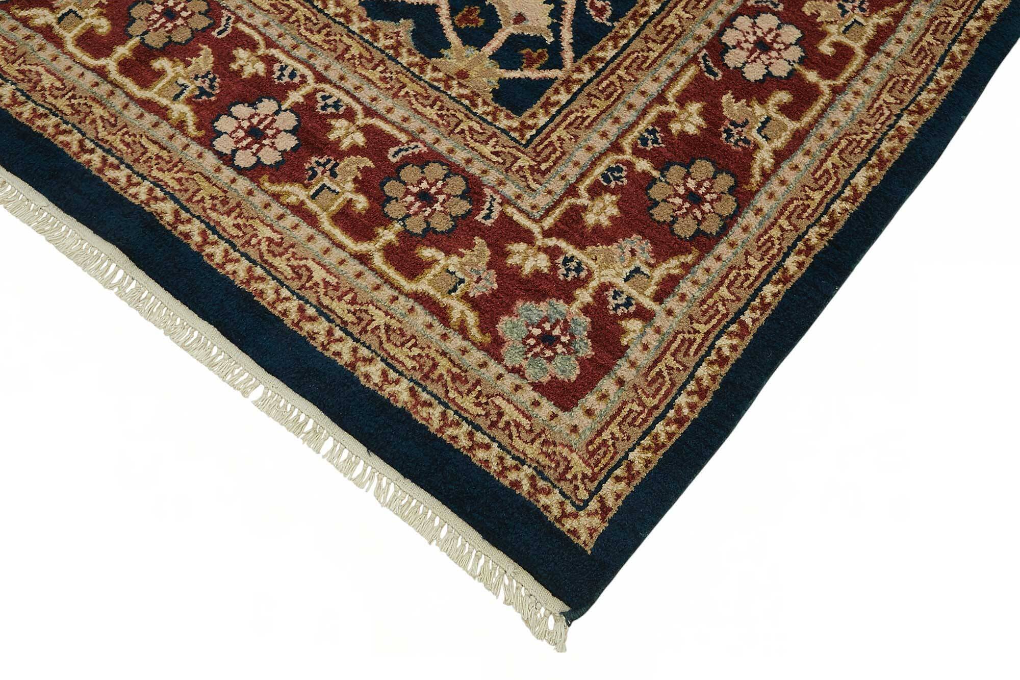 Tapis Oushak en laine noué à la main turc 267 cm x 357 cm