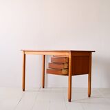 Scandinavian retro wooden desk