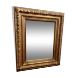 Vintage gold mirror 42 x 50 cm