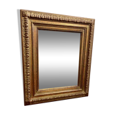 Miroir doré vintage 42 x 50 cm