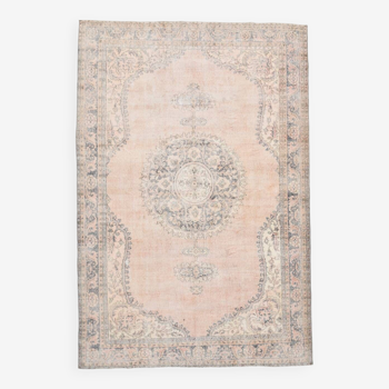 7x10 Classic Beige Persian Rug, 209x311Cm