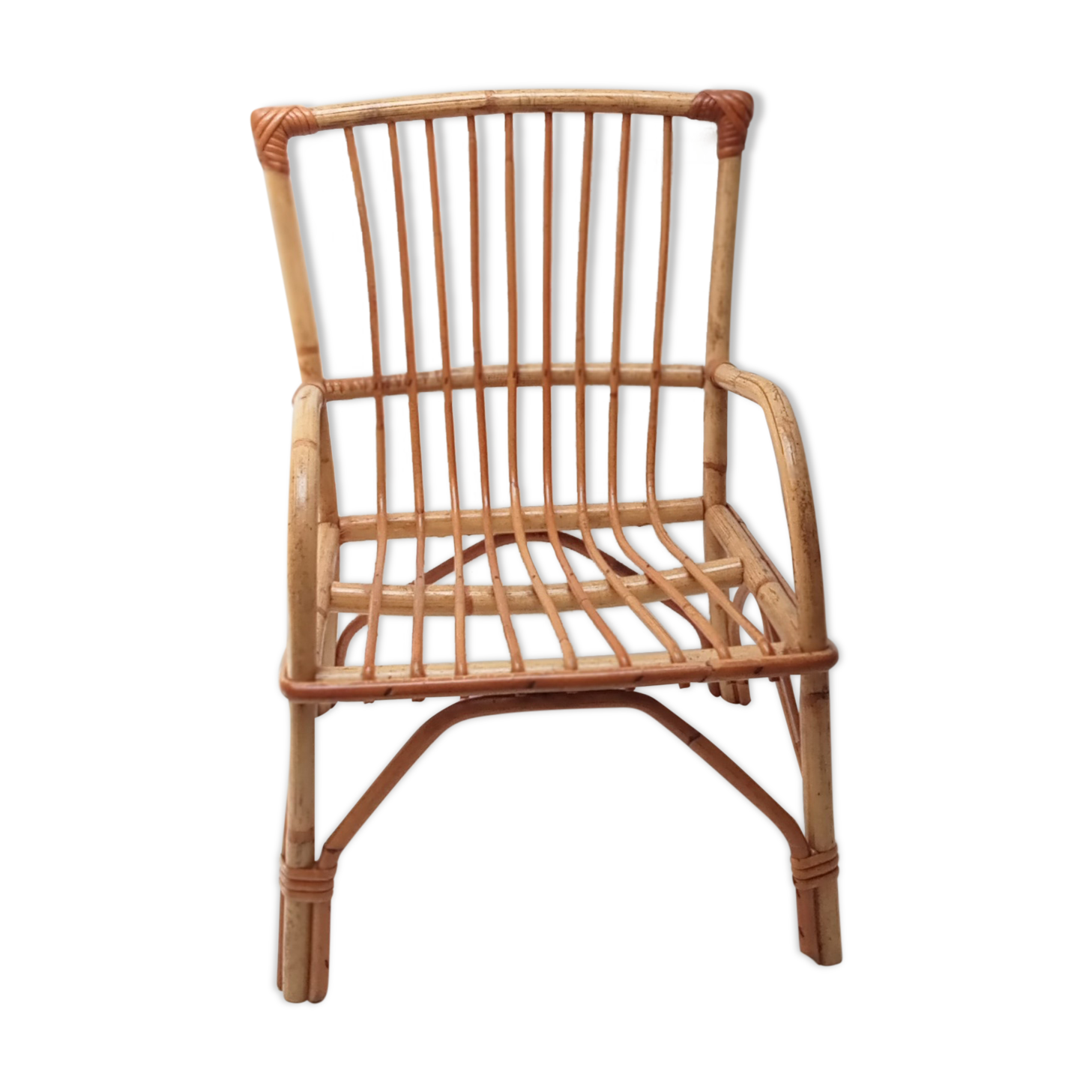 Rattan children's chair