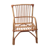 Chaise  enfant en rotin