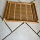 Plateau bambou vintage