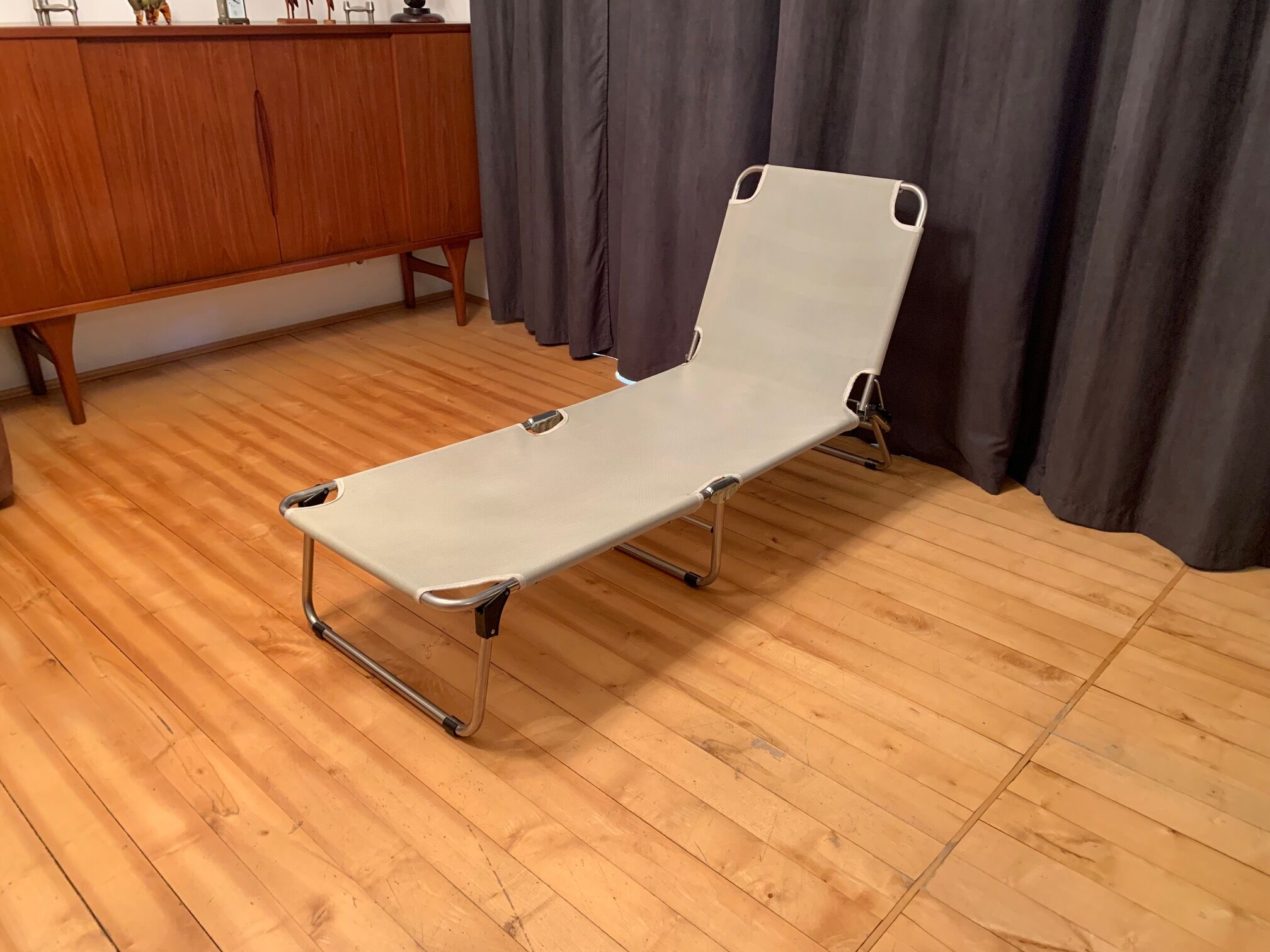 Fiam deckchair, Italy, 1980s