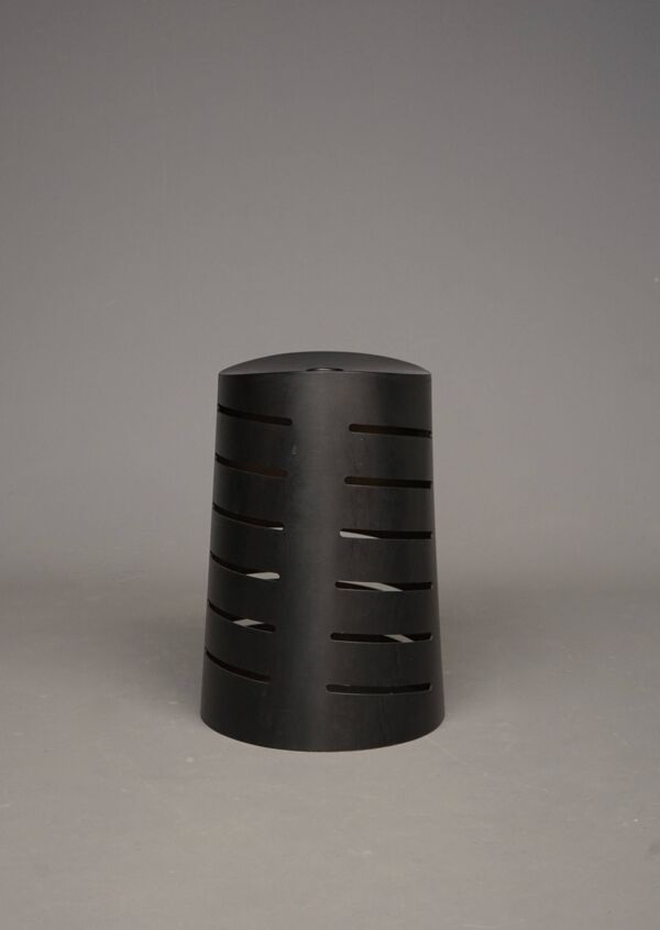 Tabouret en contreplaqué TC de Ruud Jan Kokke pour Spectrum. Années 1980
