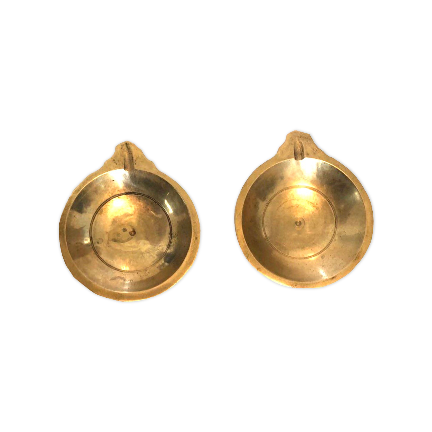 Lot 2 Indian candle holders