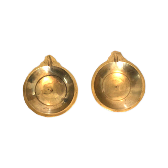 Lot 2 bougeoirs Indiens