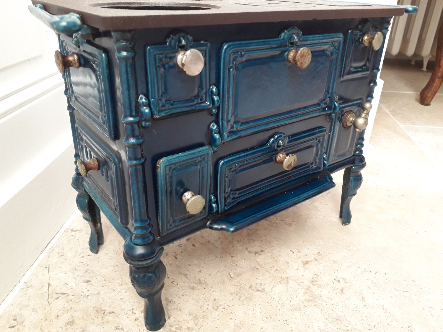Cuisinière fonte émaillée enfant
