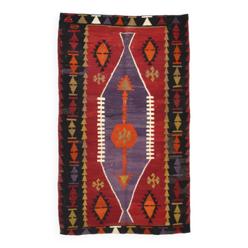 3x5 Small Size Kilim Rug, 88x146Cm