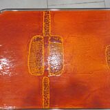 1970 tray coffee table in resin