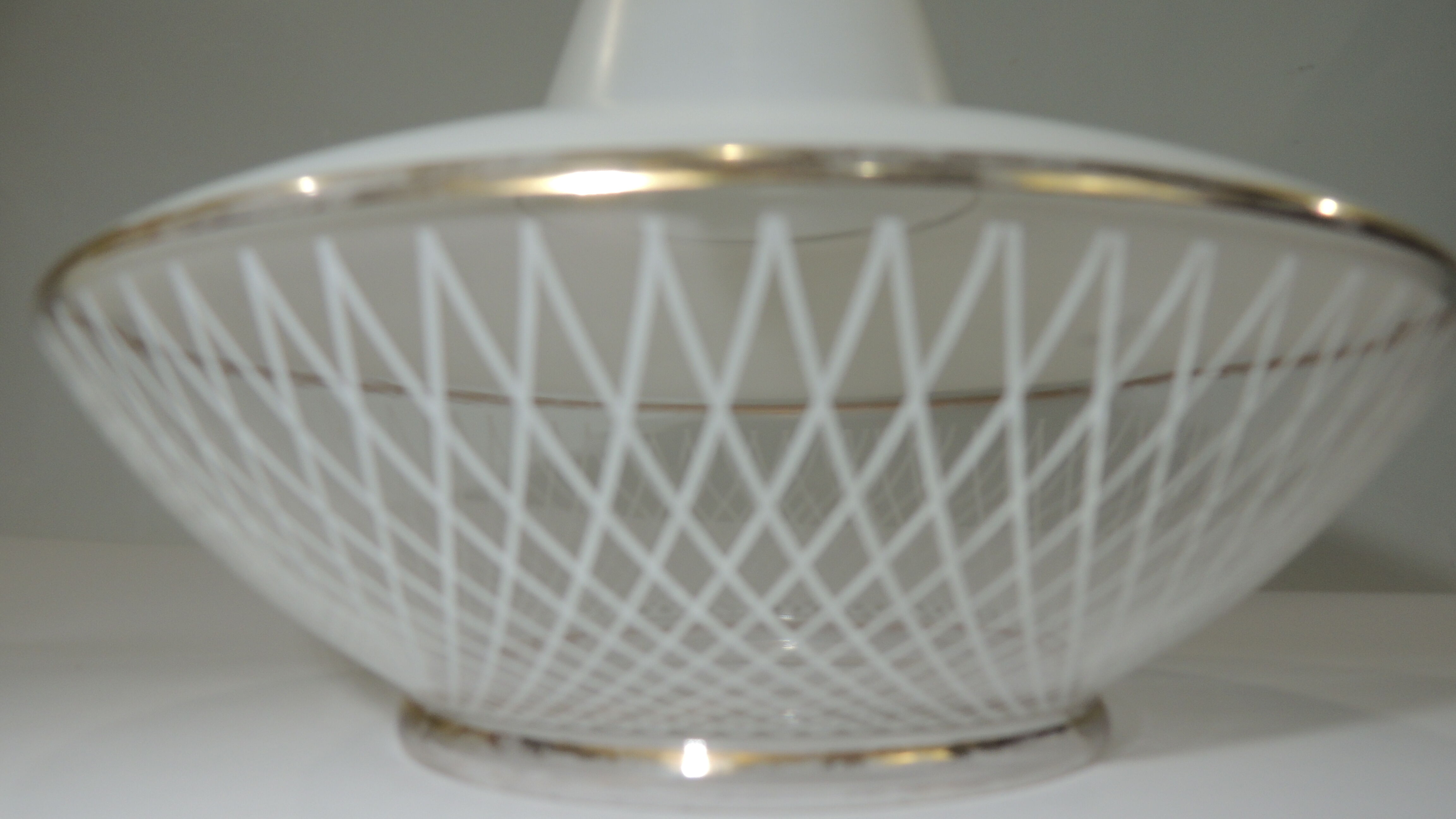 Suspension verrine opaline