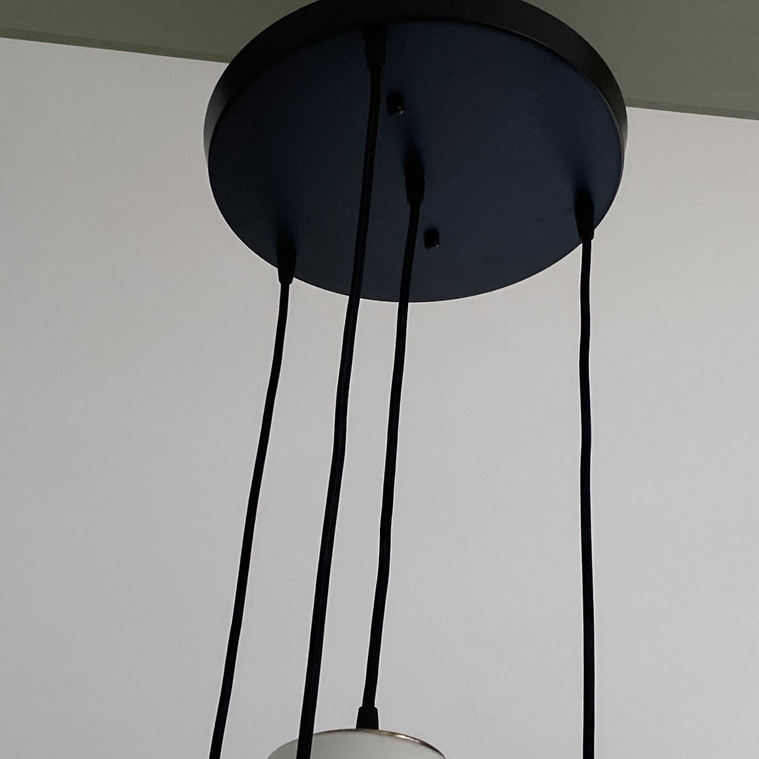 Parscot glass waterfall chandelier pendant