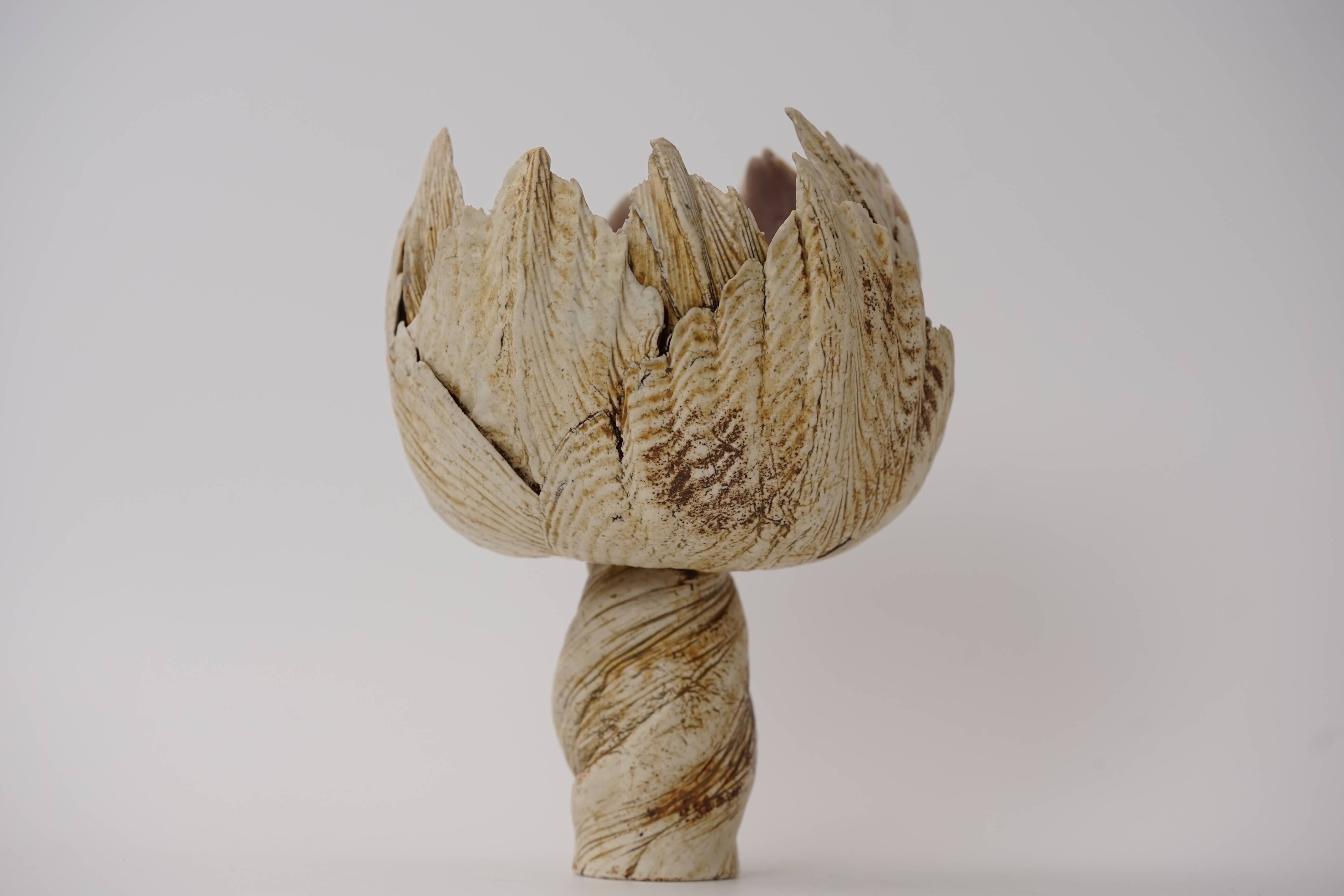 Large porcelain bud vase by Johannes Gebhardt