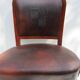 Lot of 5 Marine leather chairs ship Chair