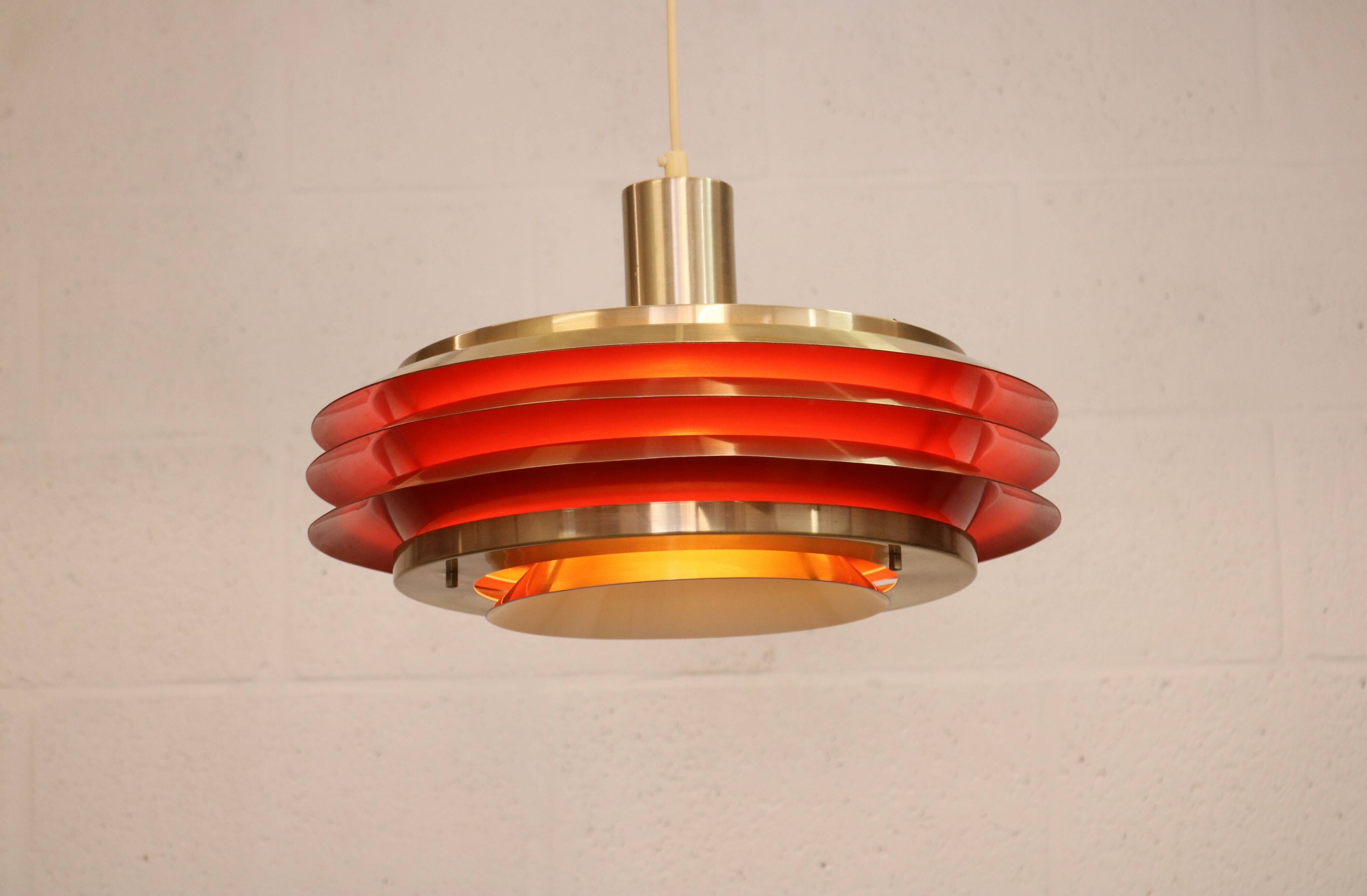 Very rare old Danish design lamp by Teknika model 400  - 60's
