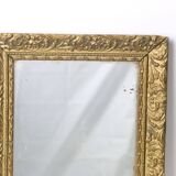 Miroir en bois doré, 19ème