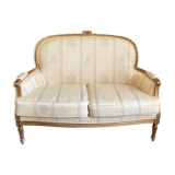 Bench 2 seats Louis XVI