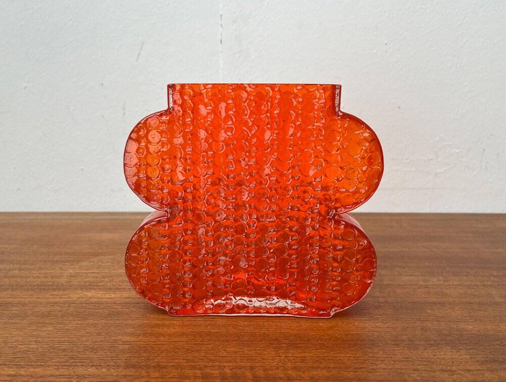 Mid-century Nebula glass vase by Nanny Still for Riihimäki Lasi, 1960s