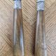 Silver-plated salad servers