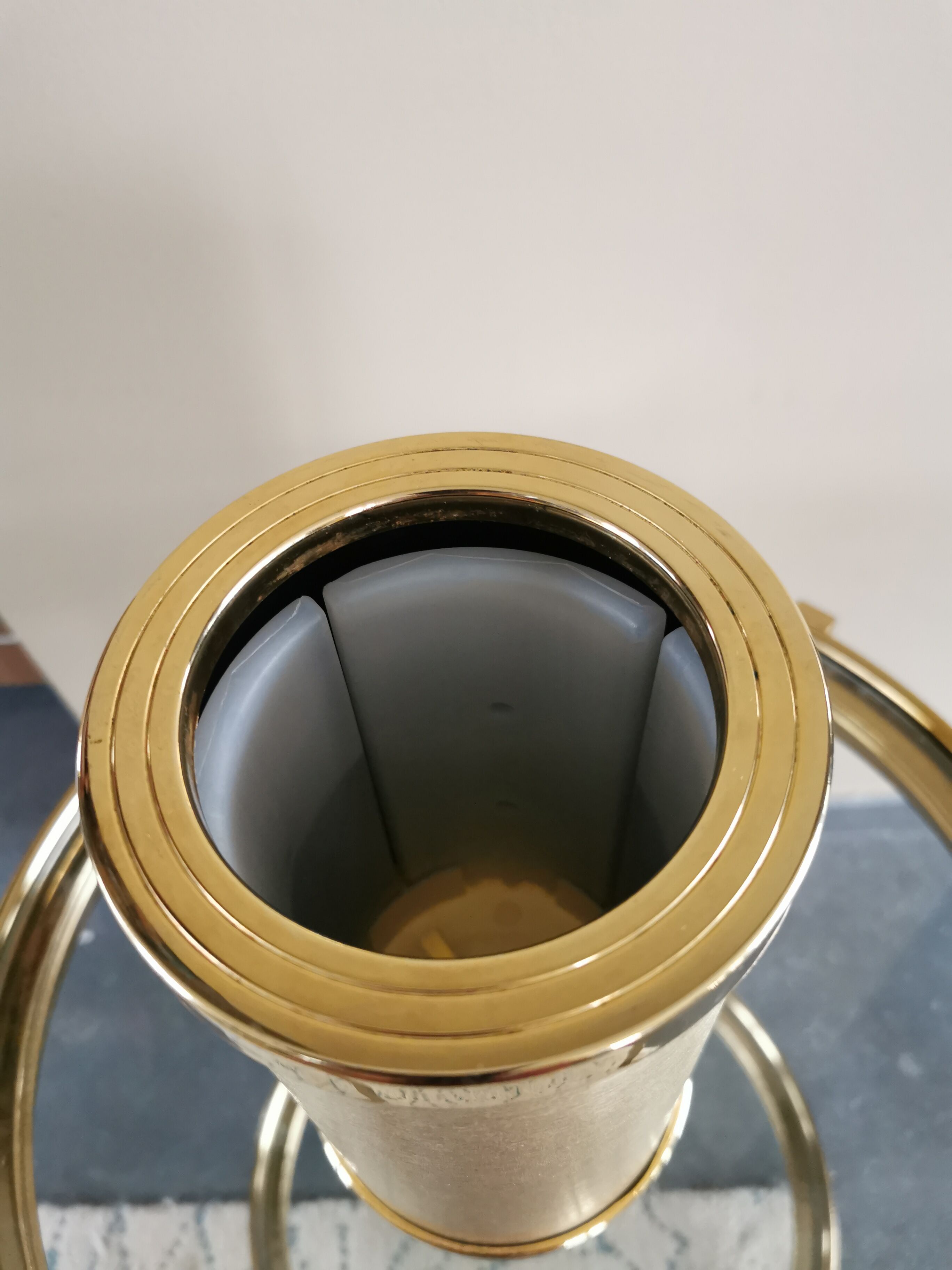 Refresher set and golden ice bucket