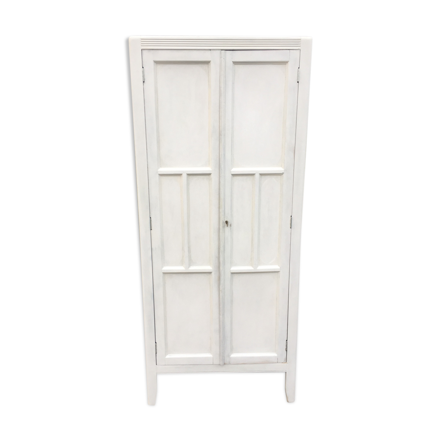 Armoire parisienne 2 portes blanc