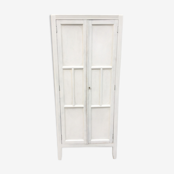 Armoire parisienne 2 portes blanc
