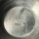 2 pewter pitchers stamped Fein Zinn