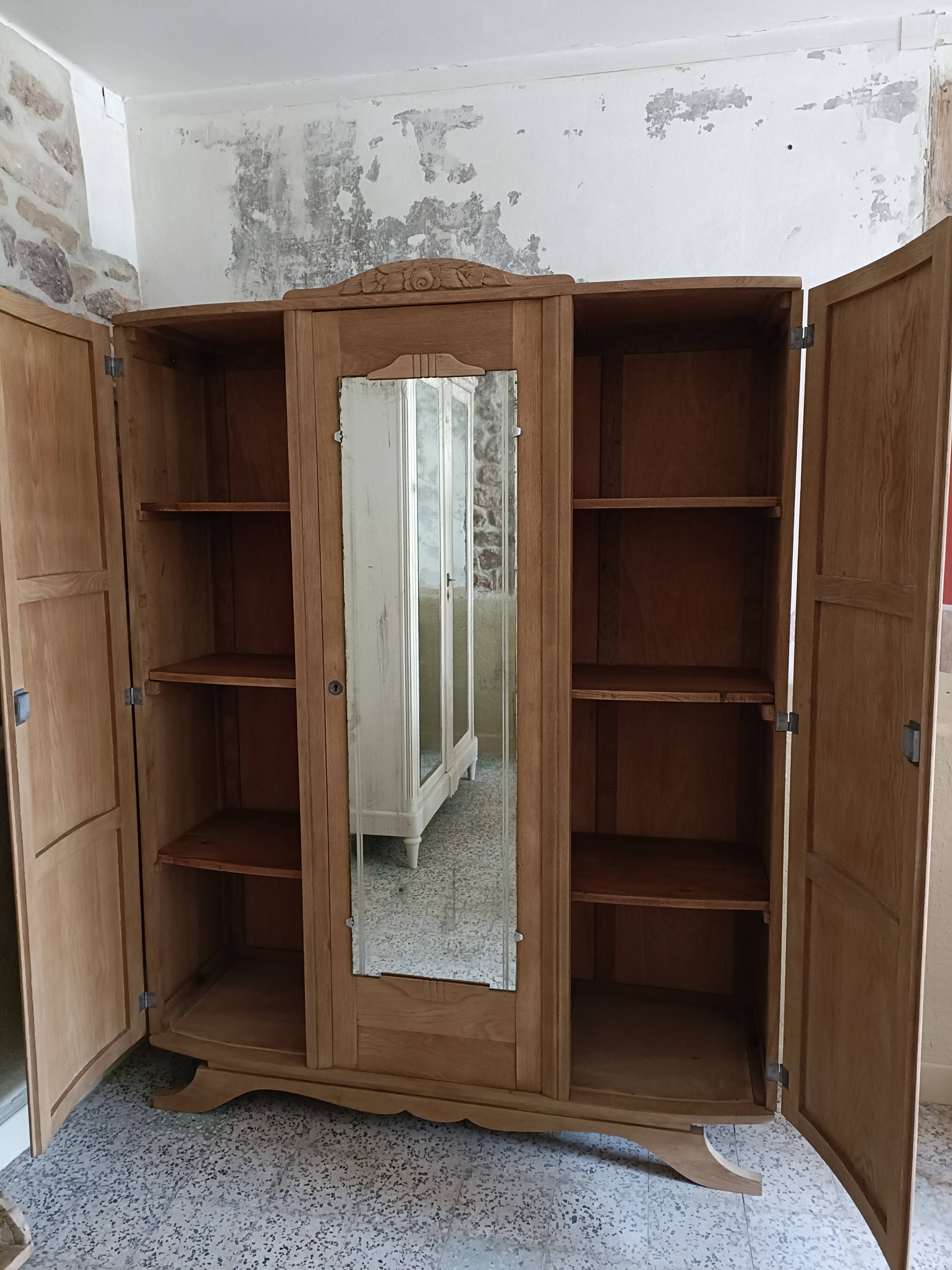 Renovated Art Deco wardrobe
