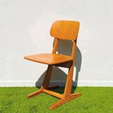 School desk and chair Casala. Vintage 60s