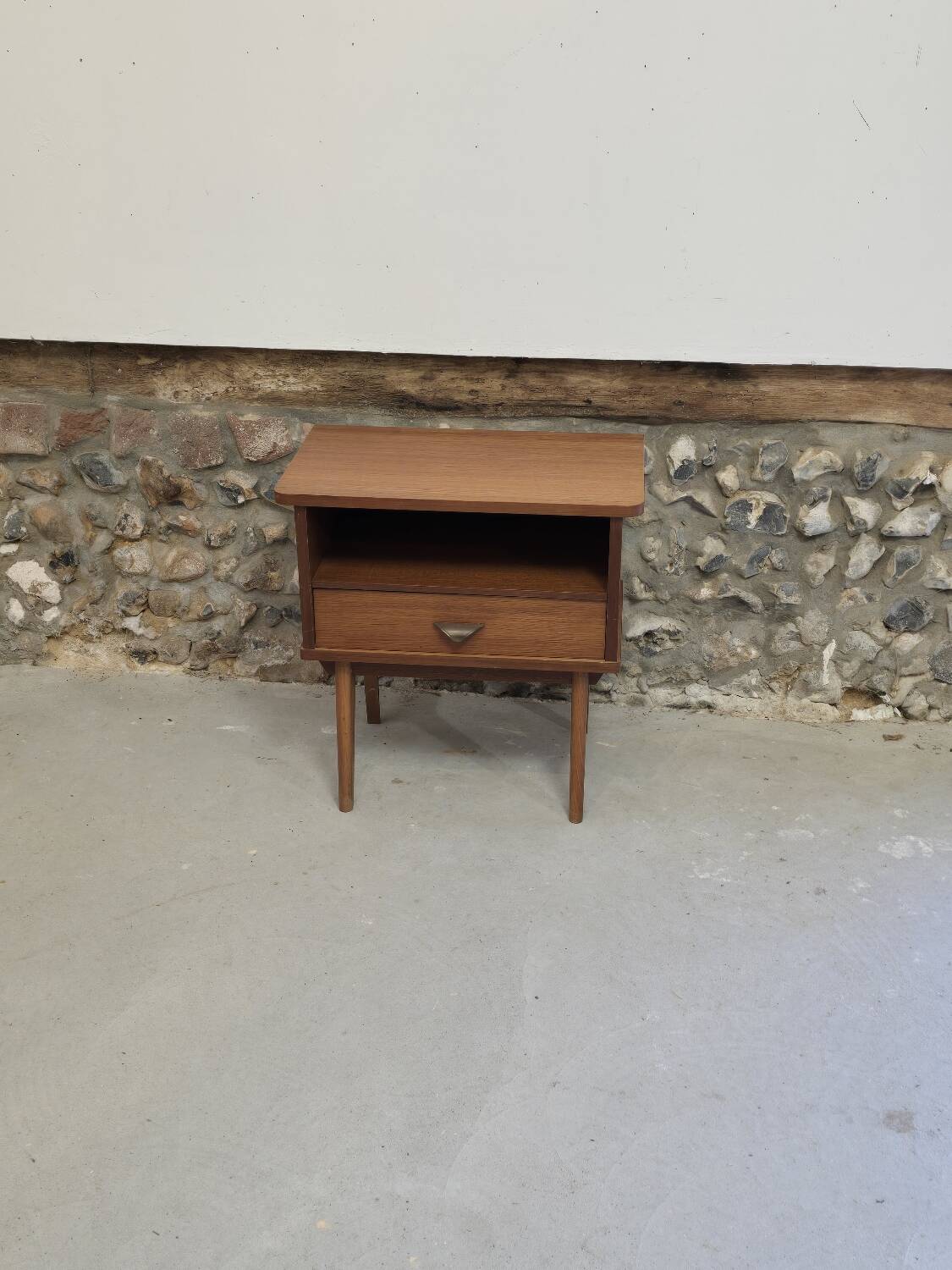 Scandinavian 1960s teak bedside table