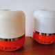 Two Midcentury Table Lamps, Space Age, Adriano Rampoldi, Italy, 1970s