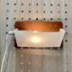 Pair of teak wall lights "scandinavian design" 1950.