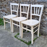 Luterma table and chairs set, shabby chic, 40s