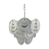 70s lamp light hanging lamp ceiling lamp space age design plastic 60s