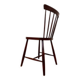 Set of four mid-century design wooden dining chairs by TON - 1960s