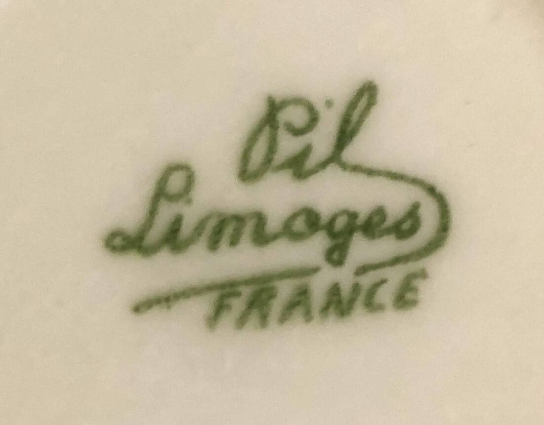 Limoges salad bowl