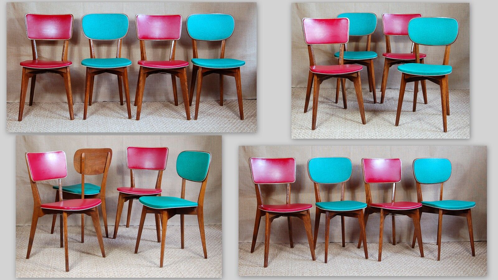 4 Luterma bistro chairs 50/60